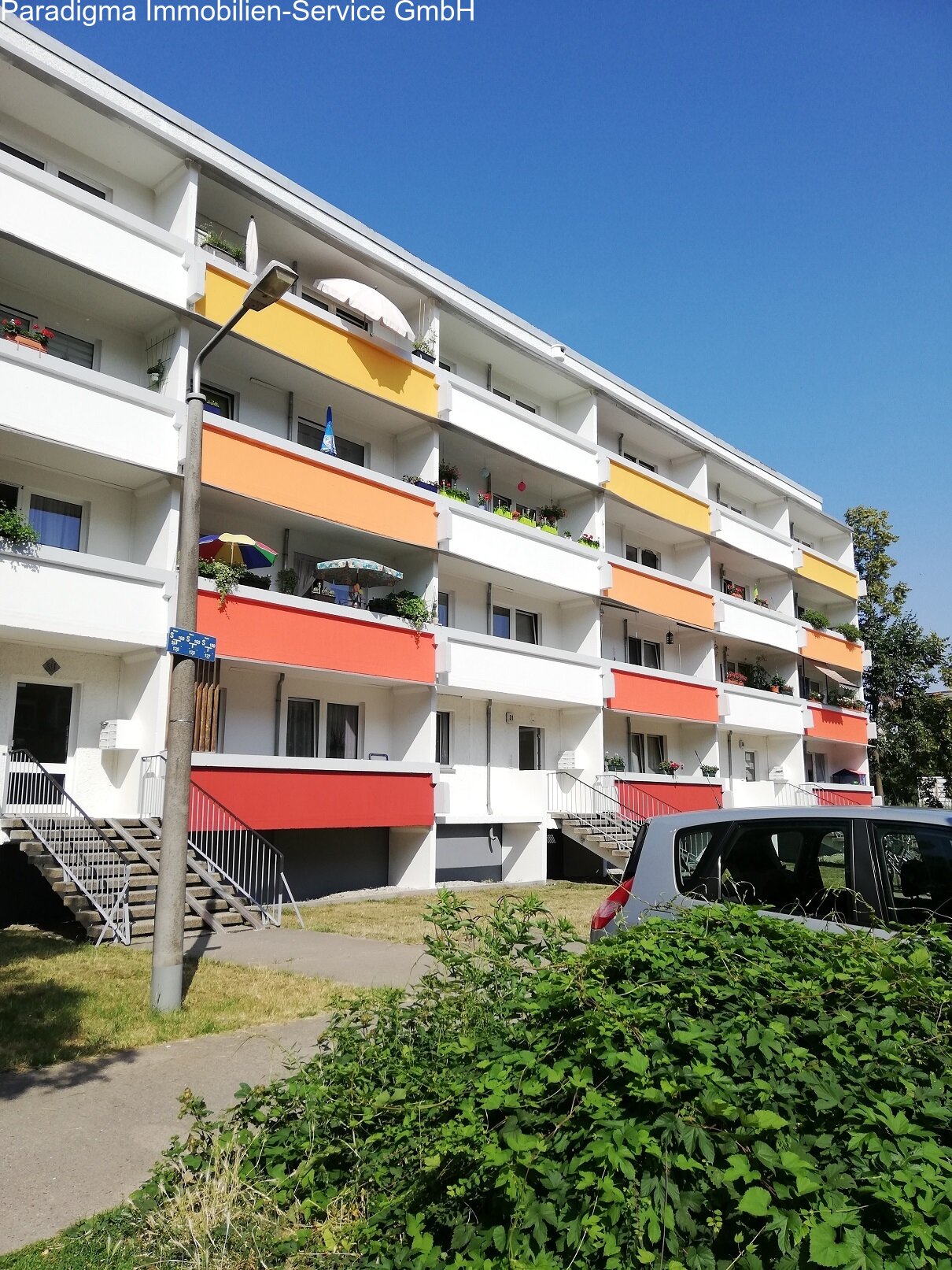 Dessau-Roßlau: 3 Raum-Wohnung im Erdgeschoss 