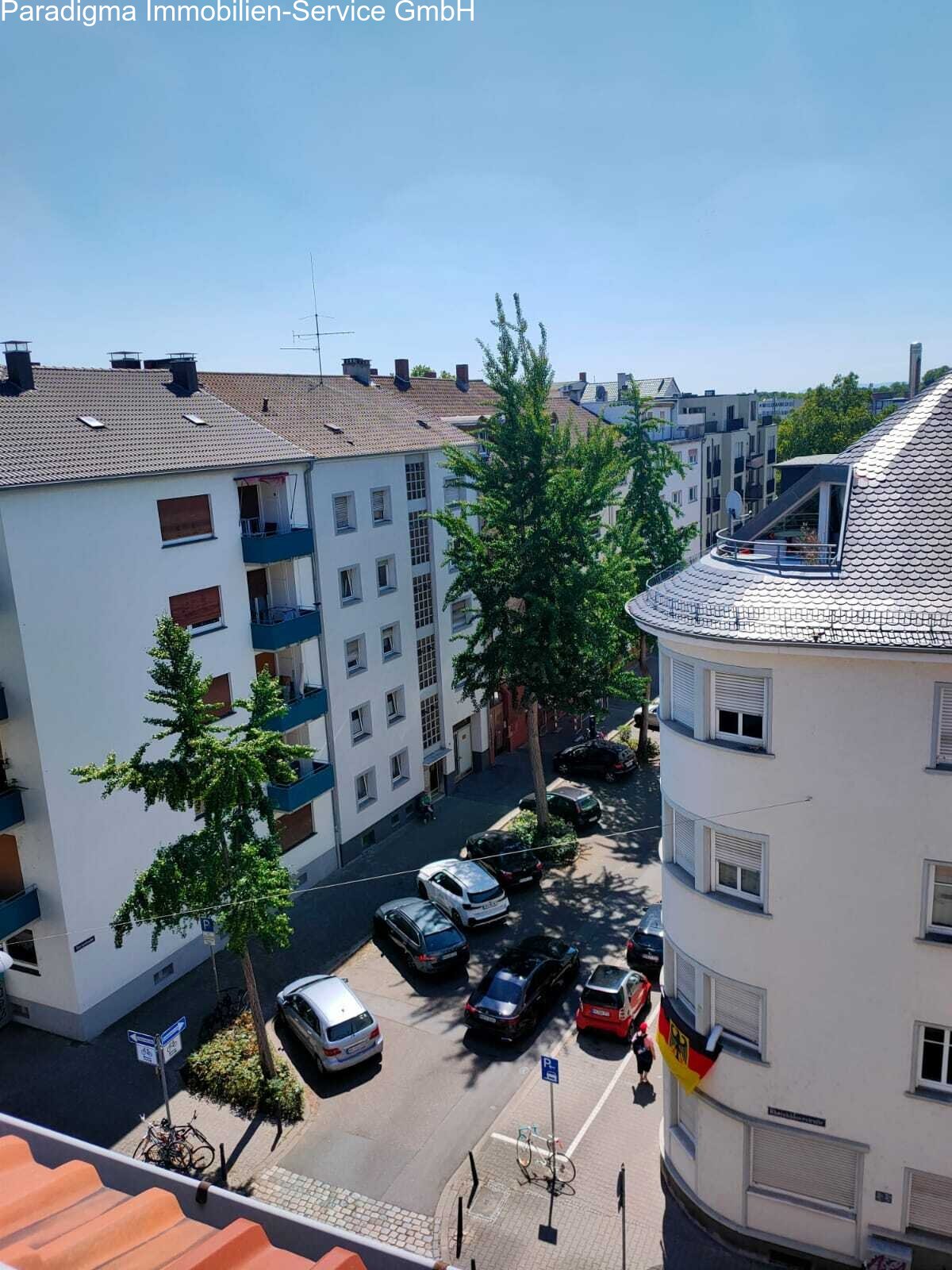 Aussicht von Wohnzimmer und Schlafzimmer 1 Aussicht von Wohnzimmer und Schlafzimmer 1