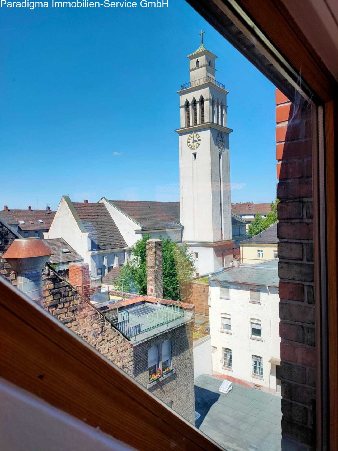 Aussicht aus Küche und Loggia Aussicht aus Küche und Loggia